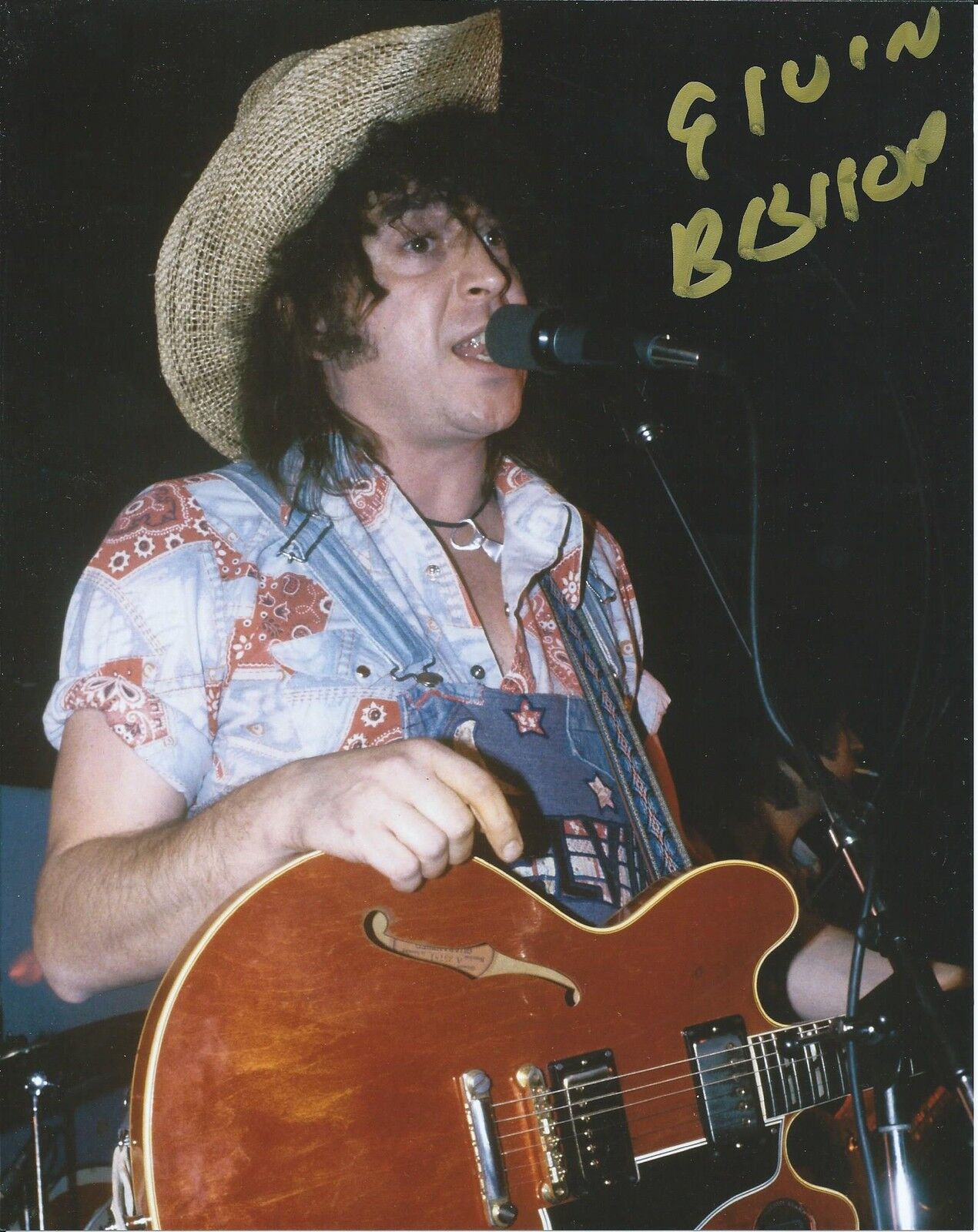 **GFA American Blues Guitarist *ELVIN BISHOP* Signed 8x10 Photo Poster painting AD4 COA**