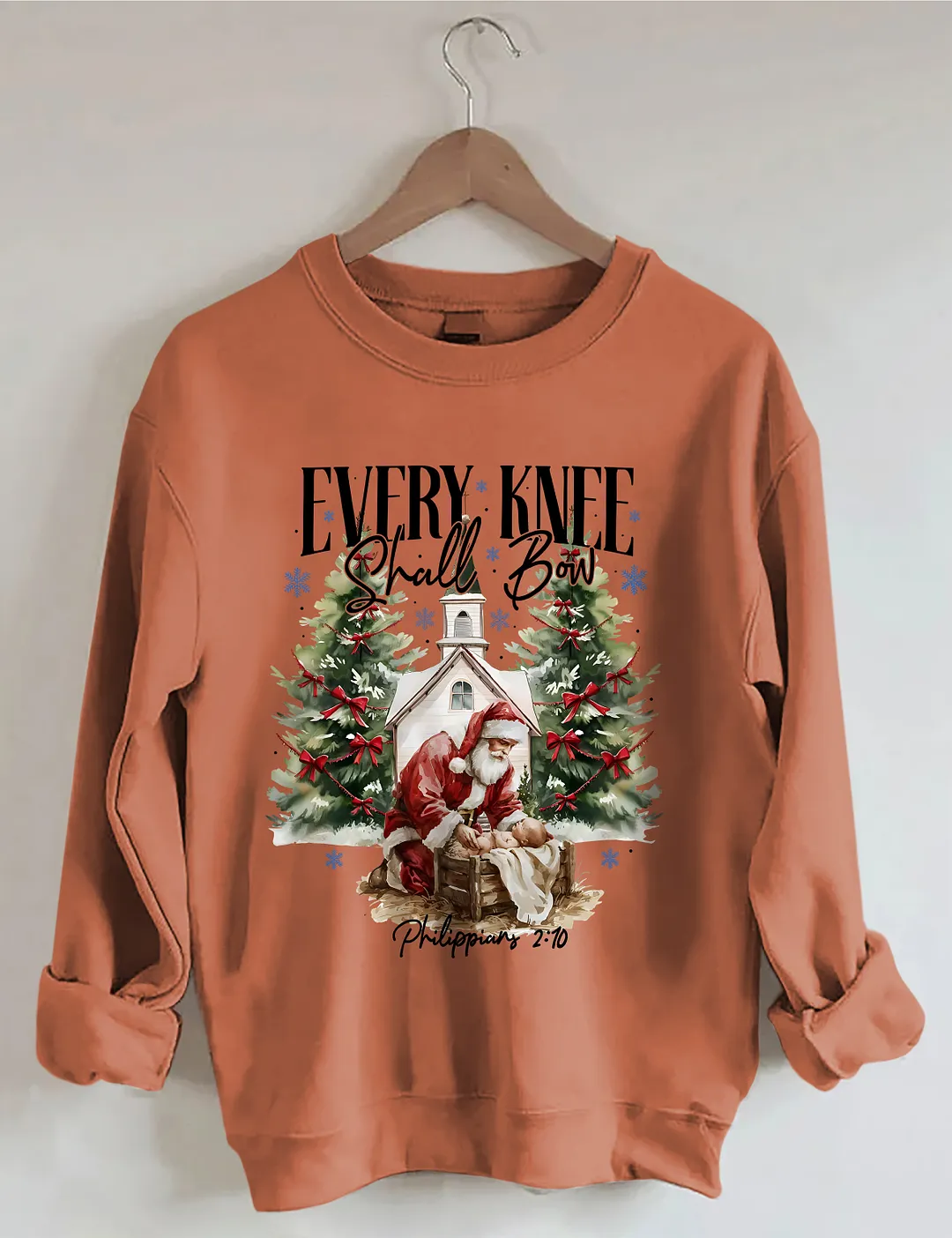 Every Knee Shall Bow Sweatshirt