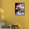 Pink Rose-Full Round Diamond Painting 30*40CM