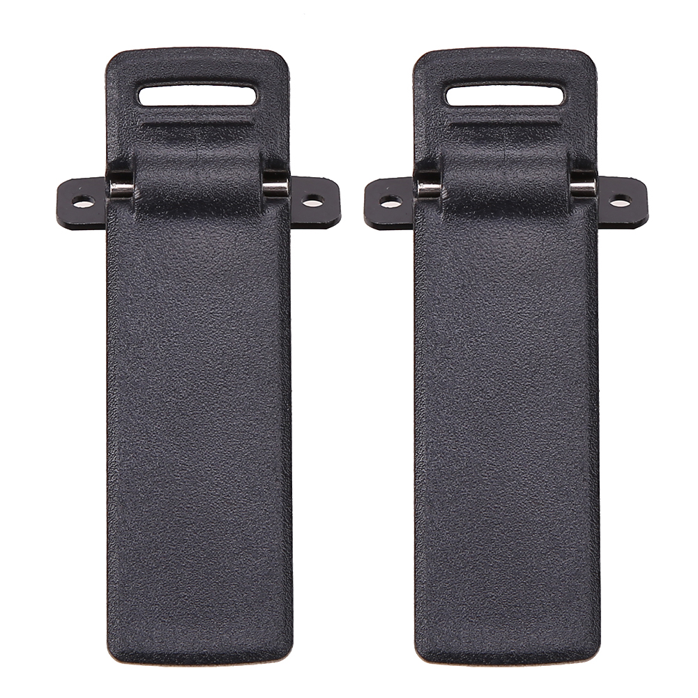 

2Pcs Walkie Talkie Spare Back Belt Clip For Baofeng 2-Way Radio Uv5R, 501 Original