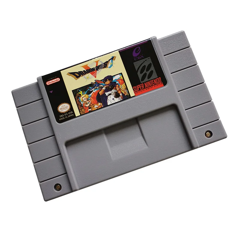 Dragon Quest V 5 SNES For Super Nintendo Entertainment System - 16 Bit US Version Game Cartridge