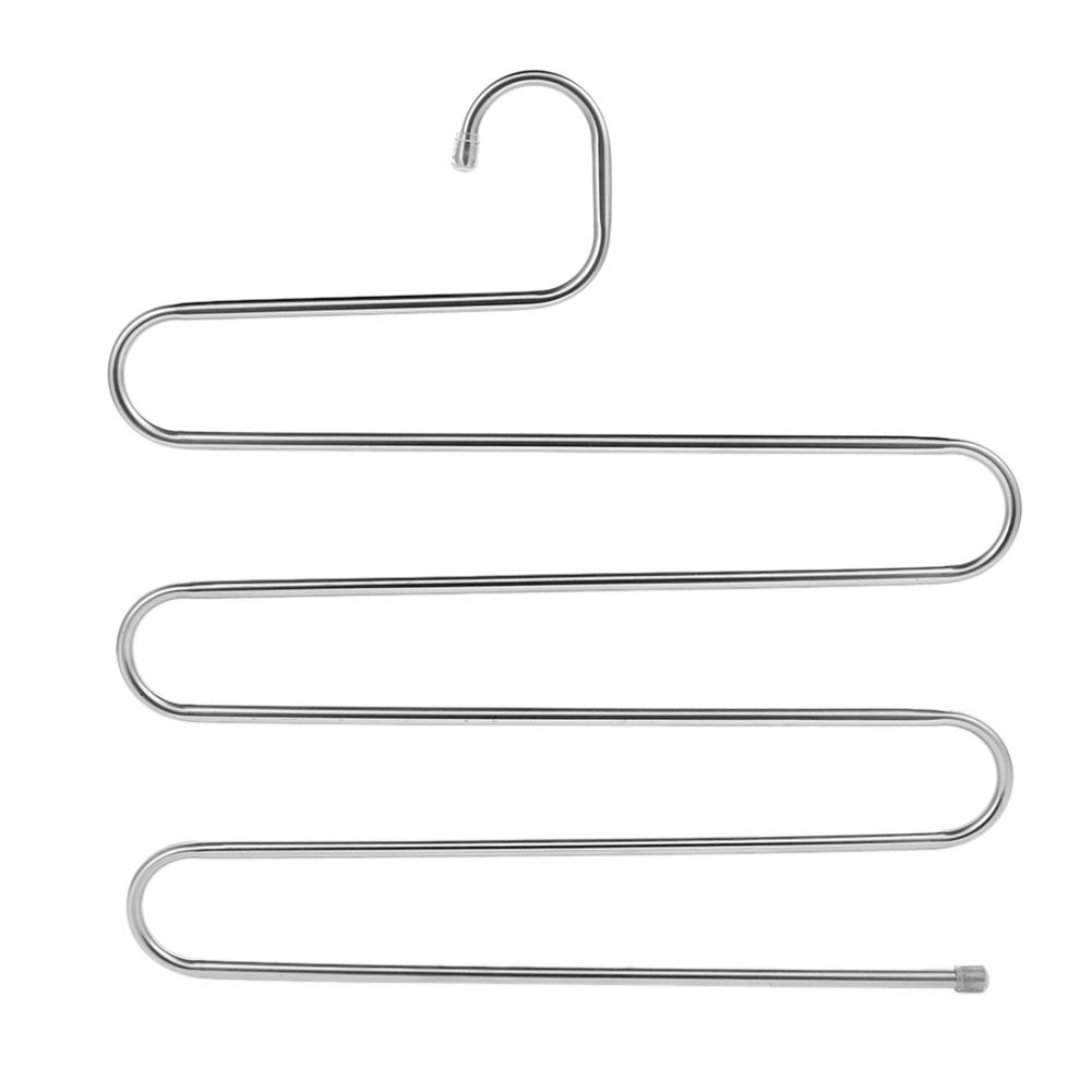 

Stainless Steel Pants Trousers Hanger Clothes Rack Closet Holder Organizer, 501 Original