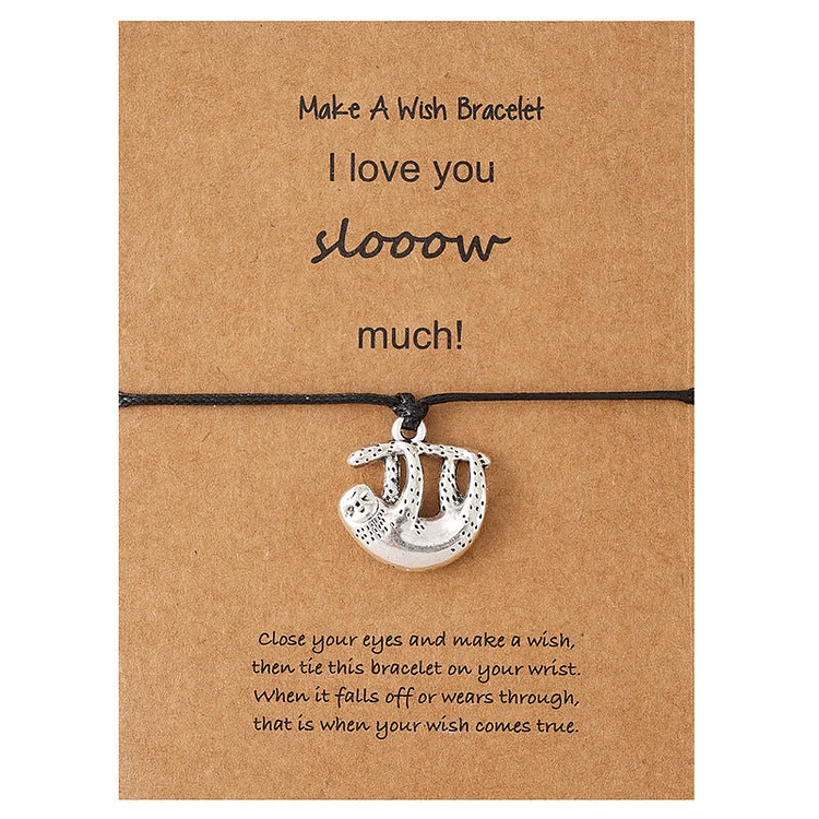 Sloth Bracelet