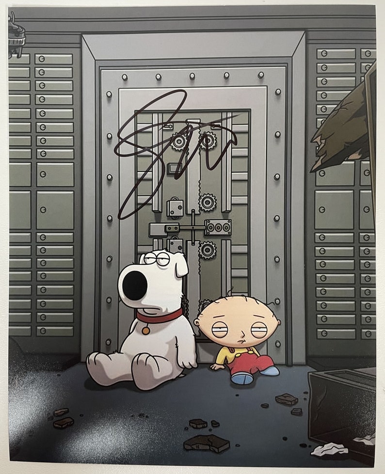 Seth MacFarlane Signed Autographed Family Guy