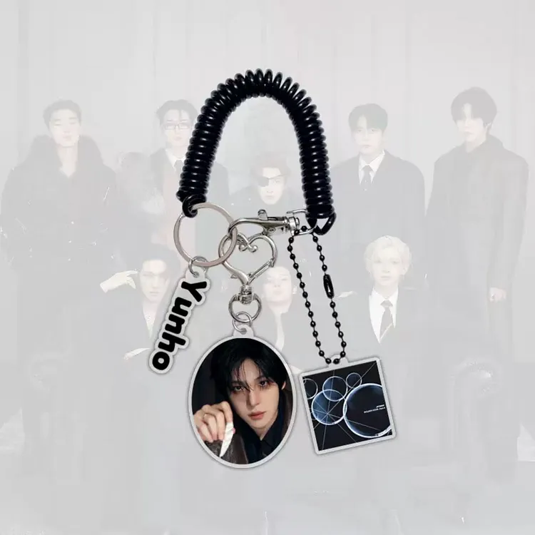 Ateez Golden Hour Part 4 Members Album Keychain