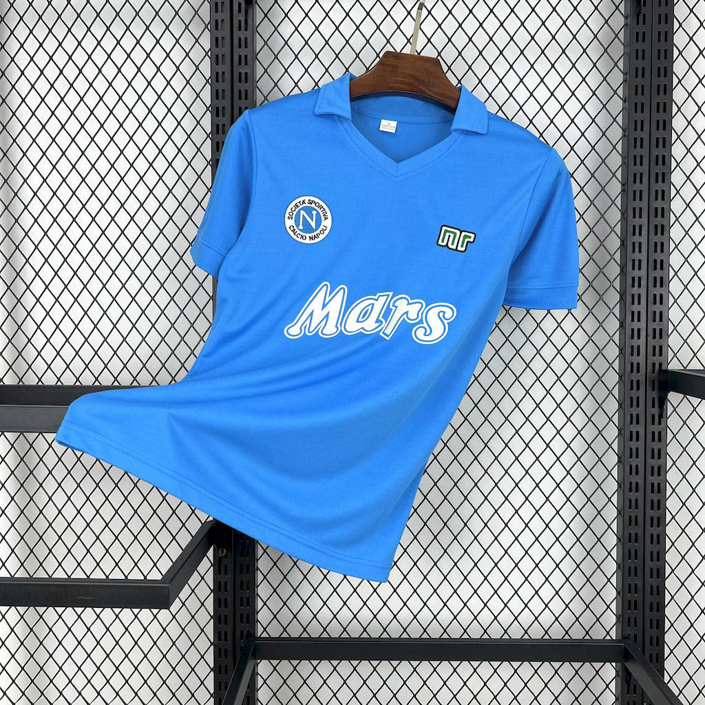 1988-1989 Retro SSC Napoli Home Football Shirt 1:1 Thai Quality- Maxi Kits