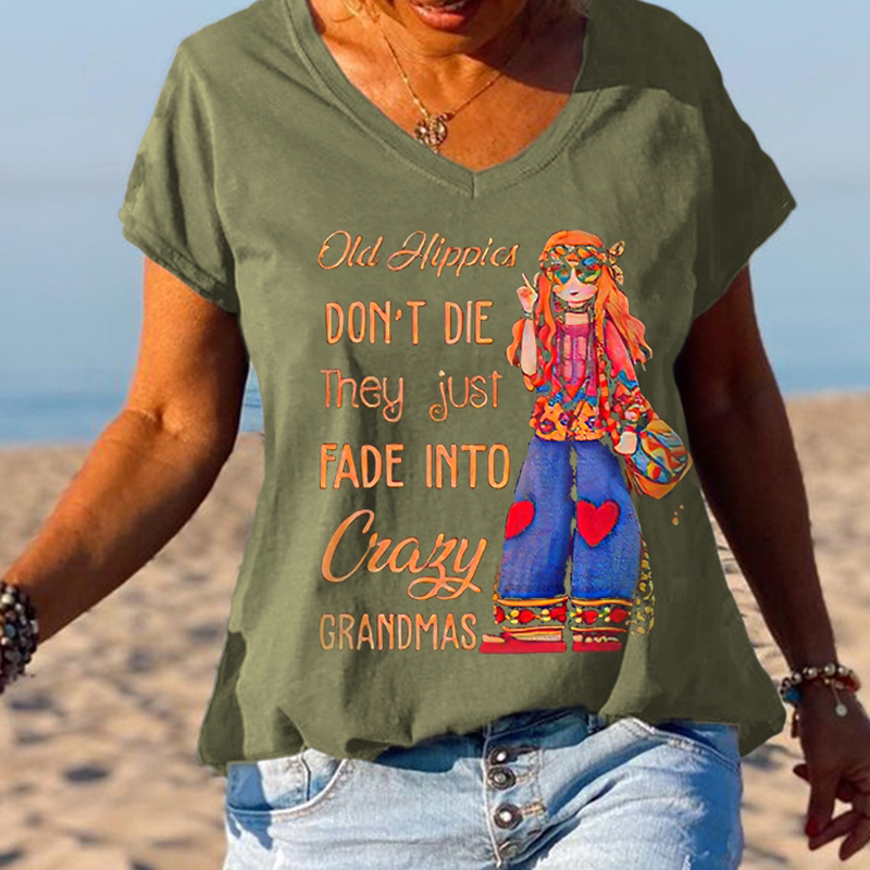 wearshes Assuming I'm Just An Old Lady Short Sleeve T-Shirt