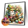 Diamond Painting -DIY Round Dril Gnome Paint Egg
