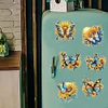 6pcs DIY Butterfly Diamond Painting Special Shape Fridge Magnet