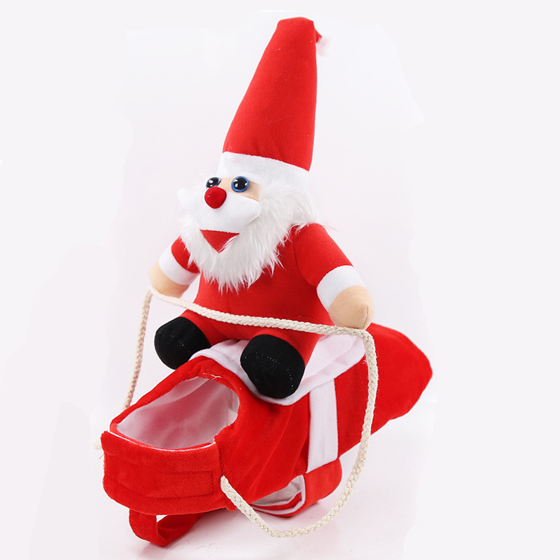 Fashion Santa Doll Pet Clothing - Livereid