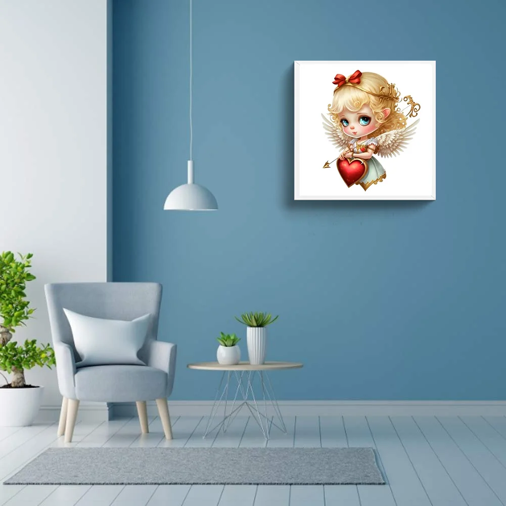 Full Round Diamond Painting 30*30cm - Little Angel