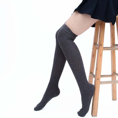 Women's Stocking Winter Stockings Casual Cotton Lace Thigh High Over The Knee Socks for Girls Women Female Long Warm Stockings