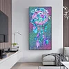 >SALE<5D DIY Diamond Painting Flower Dreamcatcher Kits Full Round Drill Pictures