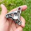 Classic Three-Leaf Wild Boar Finger Tip Gyroscope Decompression Toy Handmade Copper Finger Gyroscope Rotating EDC Manual Spinner Decompression Toy