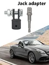 1/2inch Scissor Jack Adapter Chrome Vanadium Steel for 1/2 Inch Impact Wrench