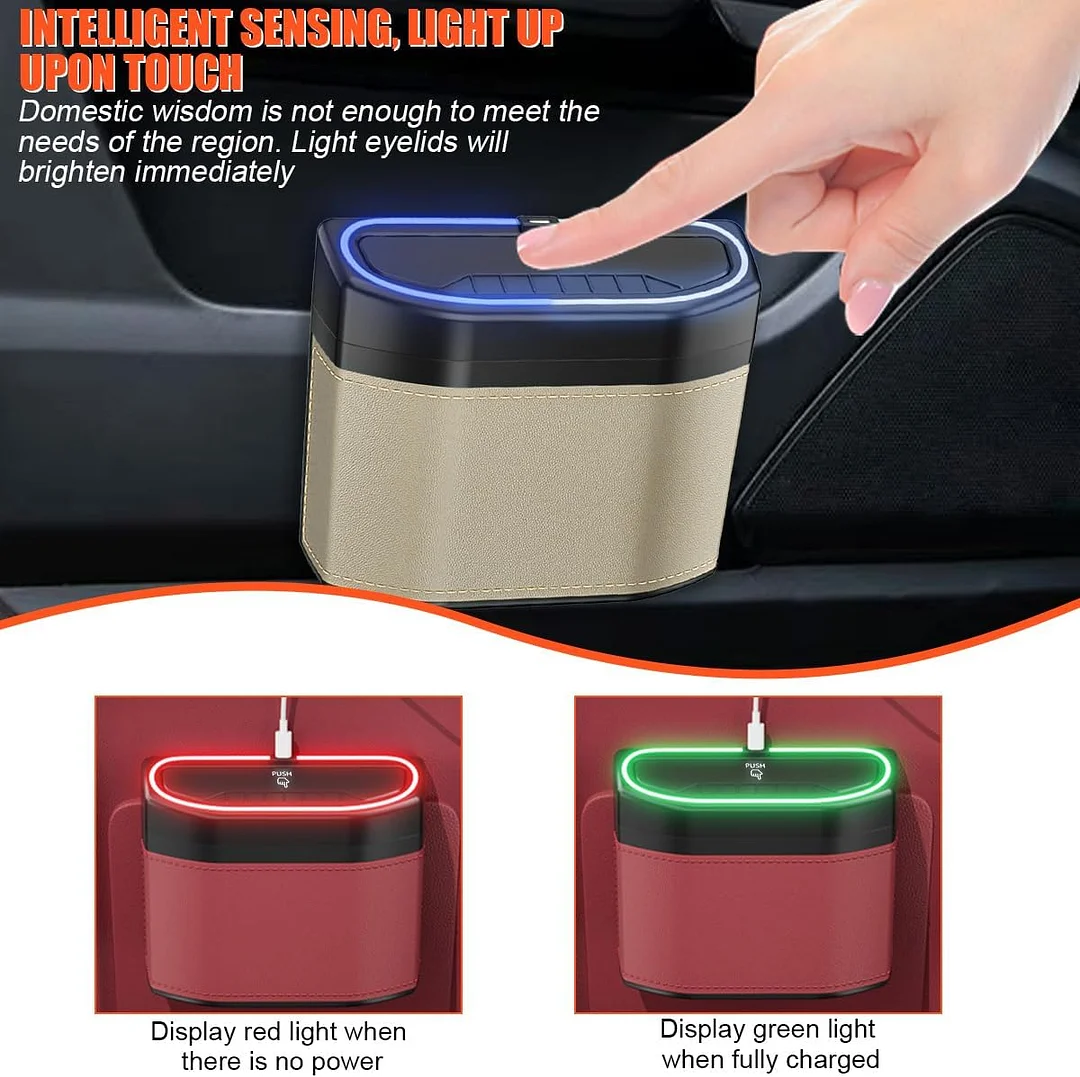 Car sensor atmosphere light storage box