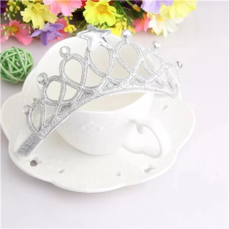 Baby Hair Band Crown Children’s Hair Accessories Baby Hair Band Girl’s Headdress 100 Days Full Moon Birthday