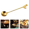Cat Spoon Stainless Steel Coffee Tea Spoon Teaspoon Ice Cream Dessert Spoon