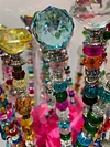 Beaded Fairy Garden Stakes / Home Decor