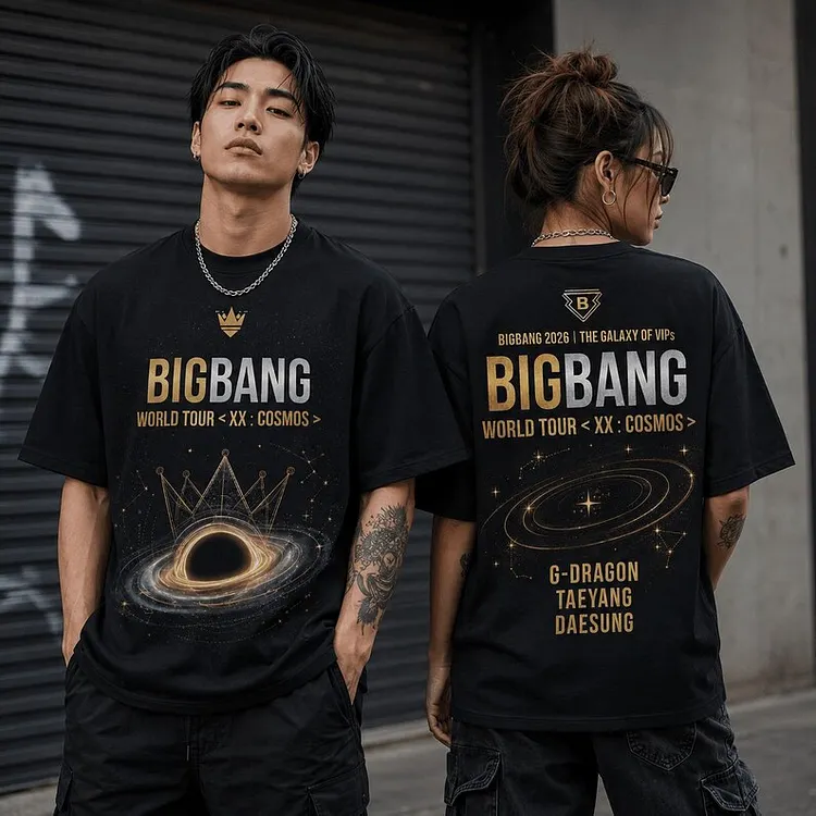 BigBand WORLD TOUR ＜XX : COSMOS＞Inspired T-Shirt