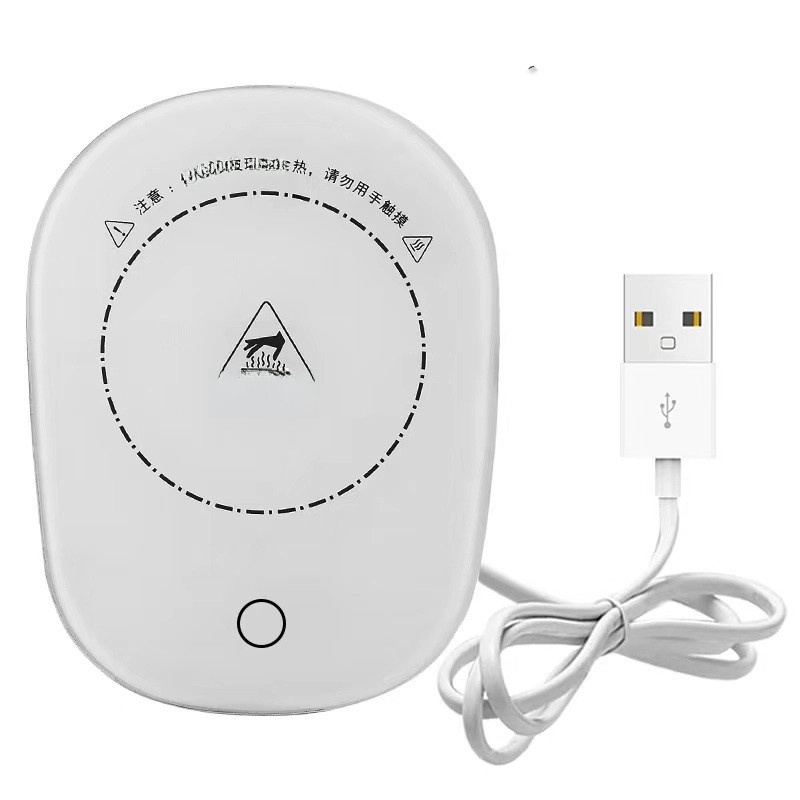 Casual Solid Color Plastic Heating Coaster