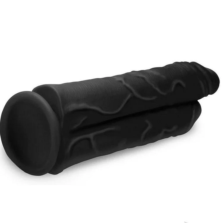 pornhint Pornhint Mc Double Pecker Dildo 10 Black