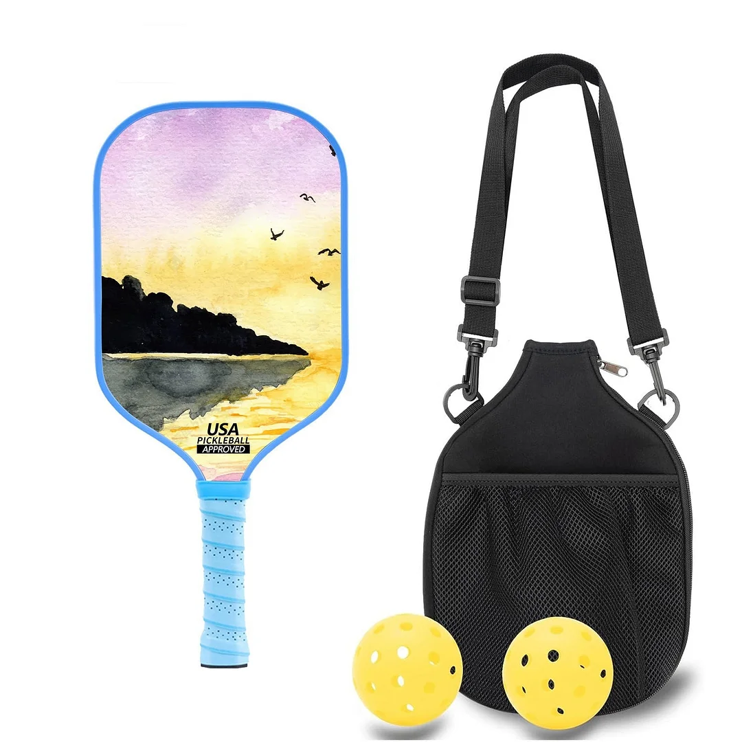 Original Paddle (16mm) T700 Sandblasted Carbon Fiber-Playful Paint Paddle