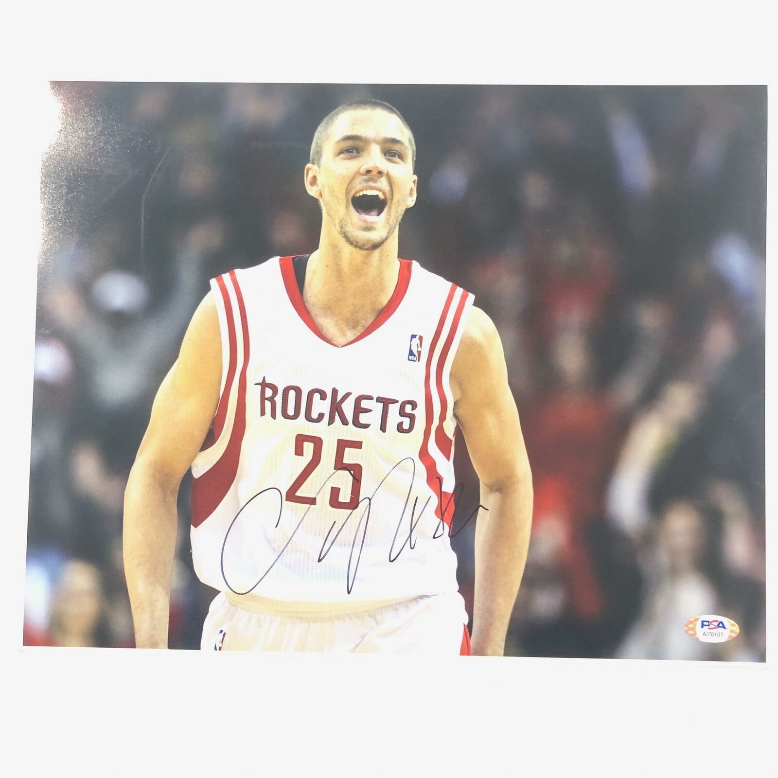 Chandler Parsons signed 11x14 Photo Poster painting PSA/DNA Houston Rockets Autographed