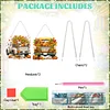 2Pcs citrouille voiture - 5d bricolage artisanat pendentif