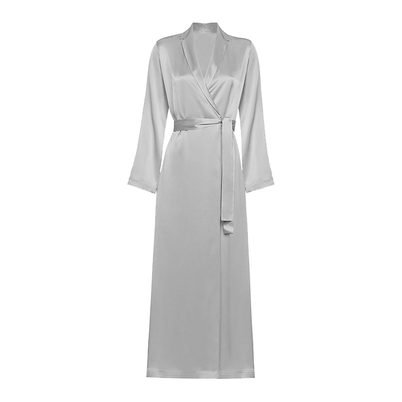Long Silk Robe For Women