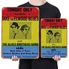 Blues Brothers - Panneaux en &eacute;tain m&eacute;tallique(20*30cm/30*40cm) - Musique