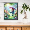 【Limited Stock Sale】Girl Watering The Flowers-11CT Stamped Cross Stitch 50*60cm/19.69*23.62in(Big Size) tapestrymarket