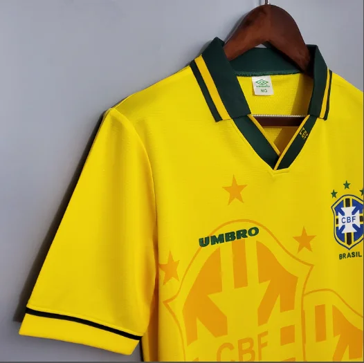 Retro 93/94 Brazil home Football shirt