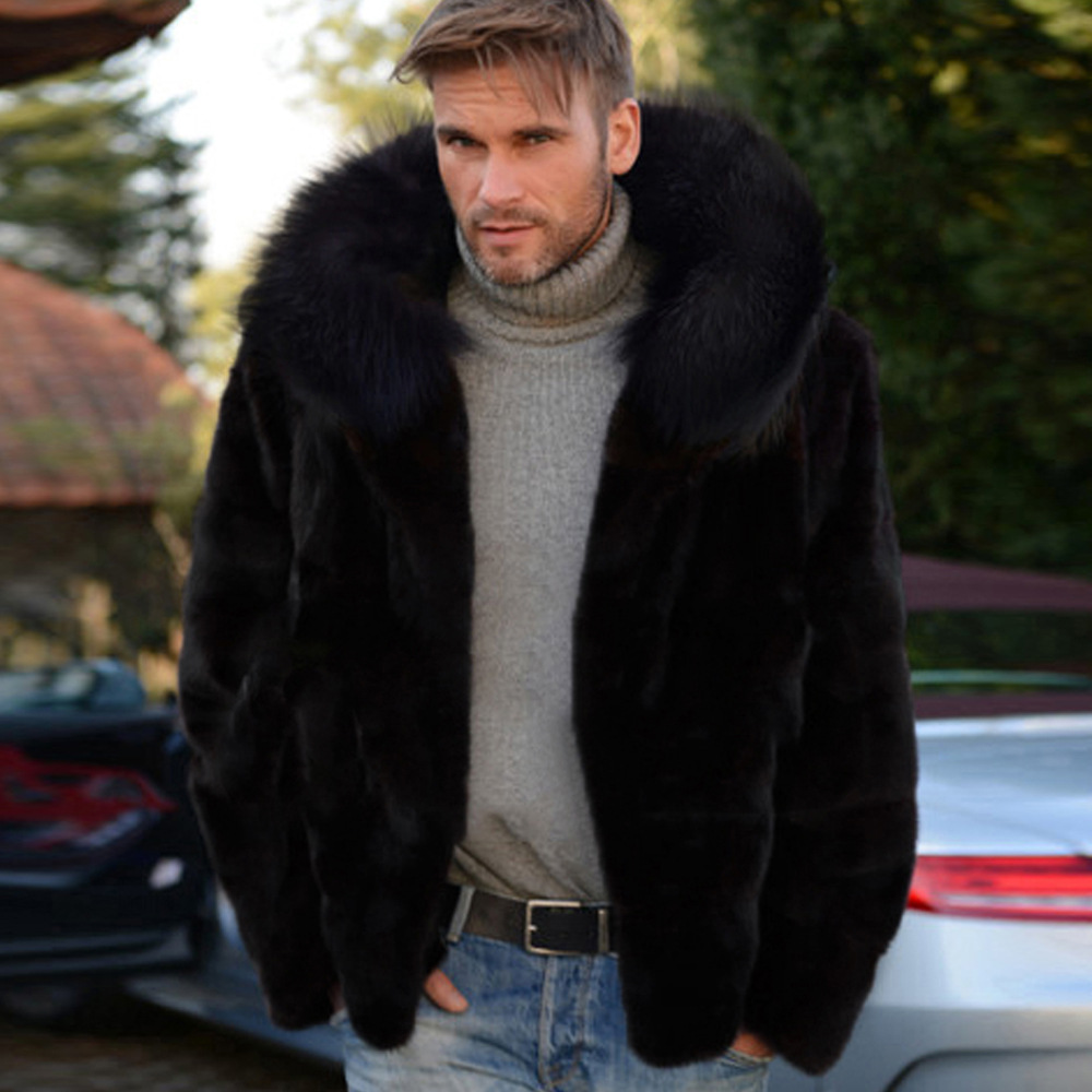 Men's Fox Fur Coat