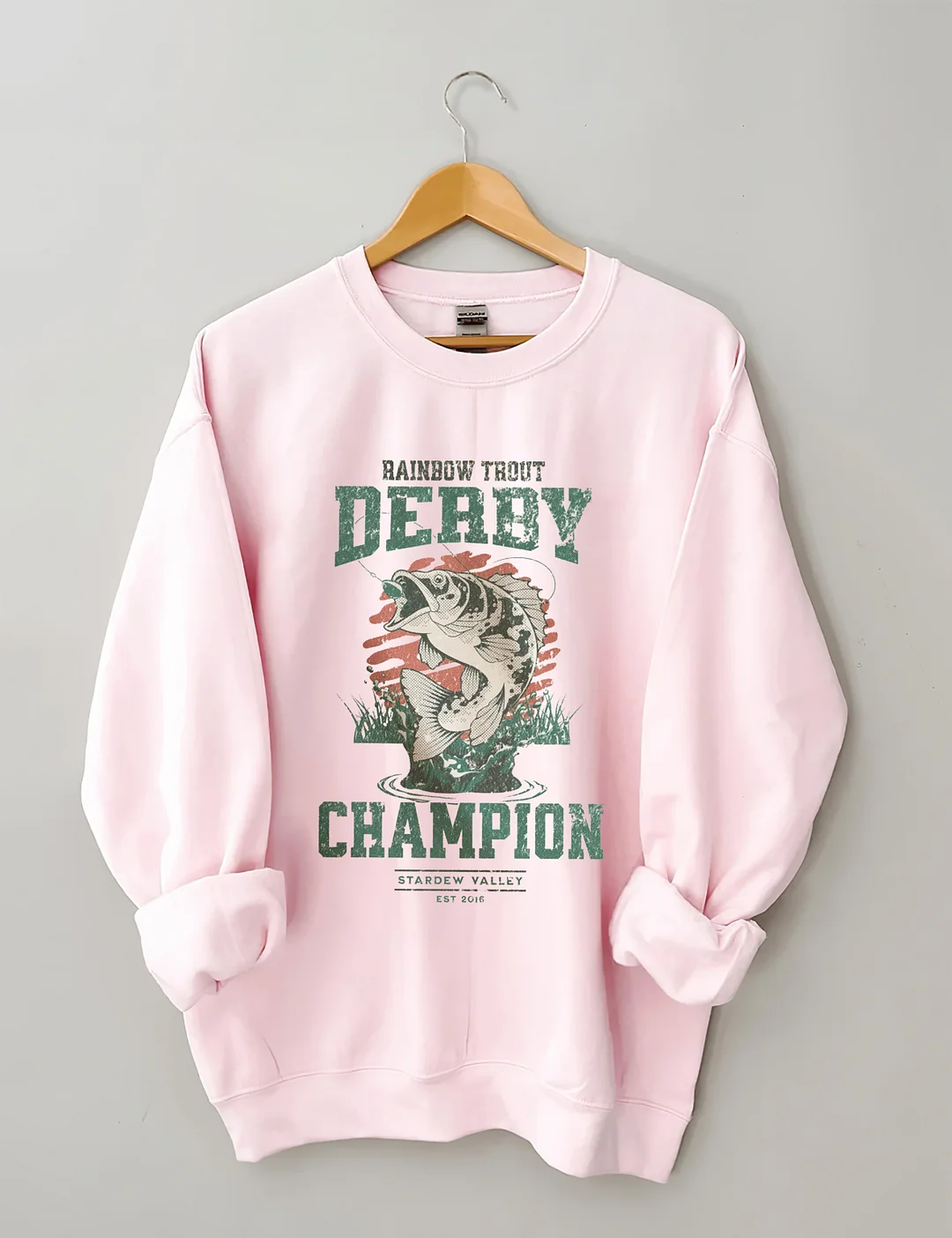 Rainbow Trout Derby Champion Sweatshirt