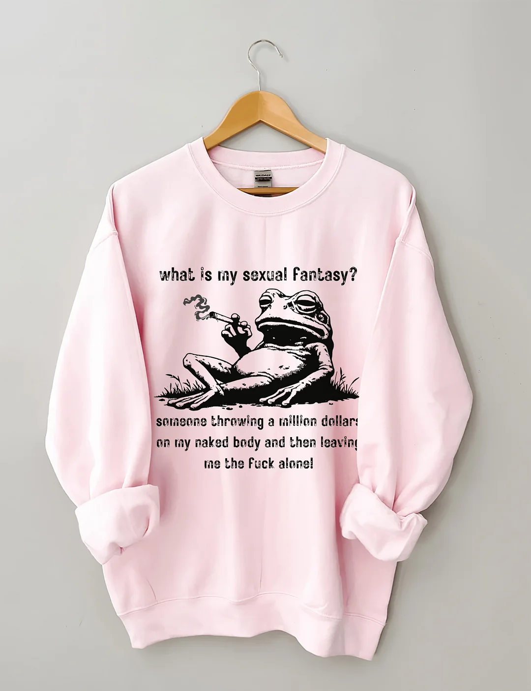 Funny Frog Graphic Sweatshirt
