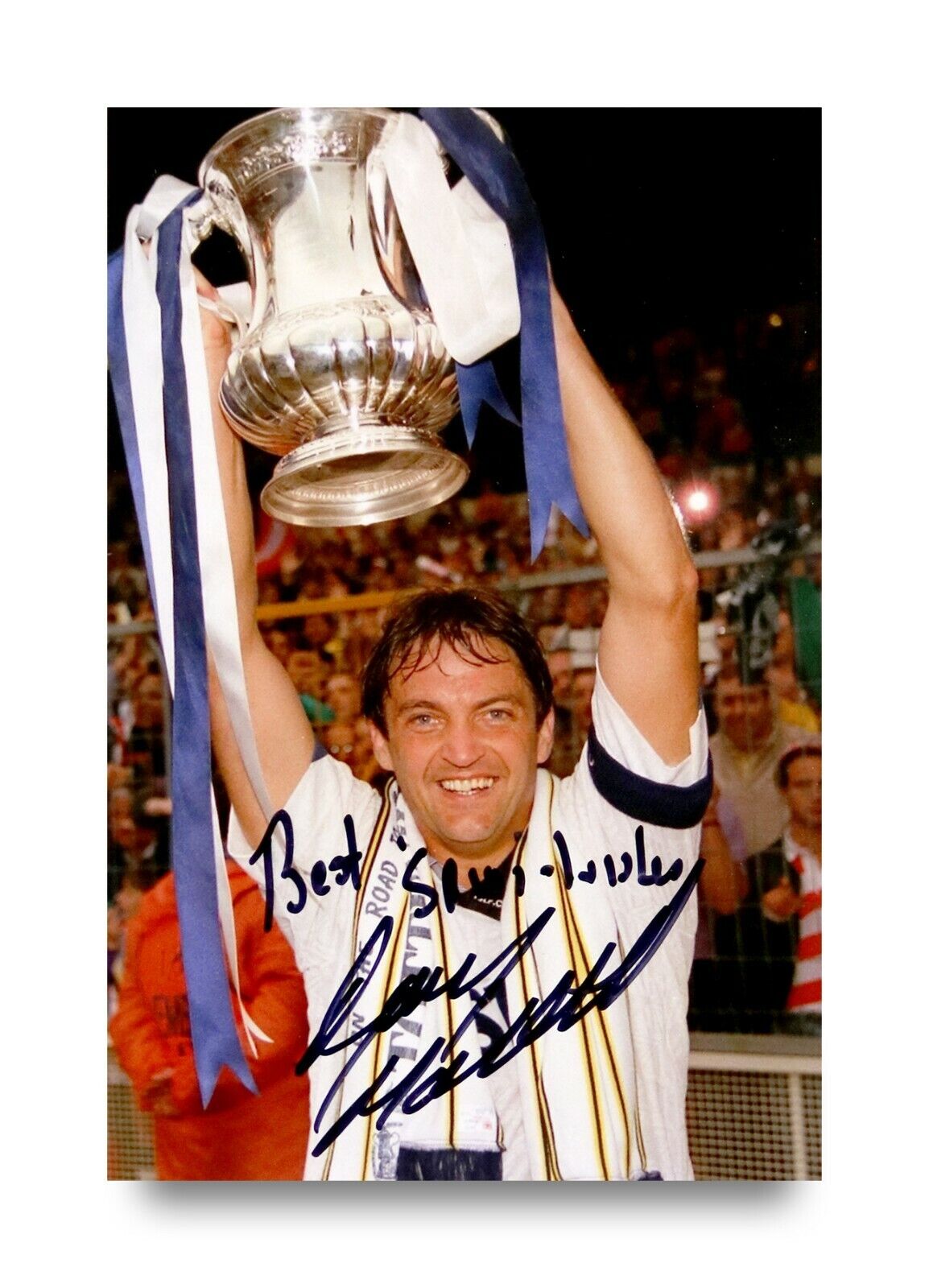 Gary Mabbutt Signed 6x4 Photo Poster painting Tottenham Hotspur England Genuine Autograph + COA