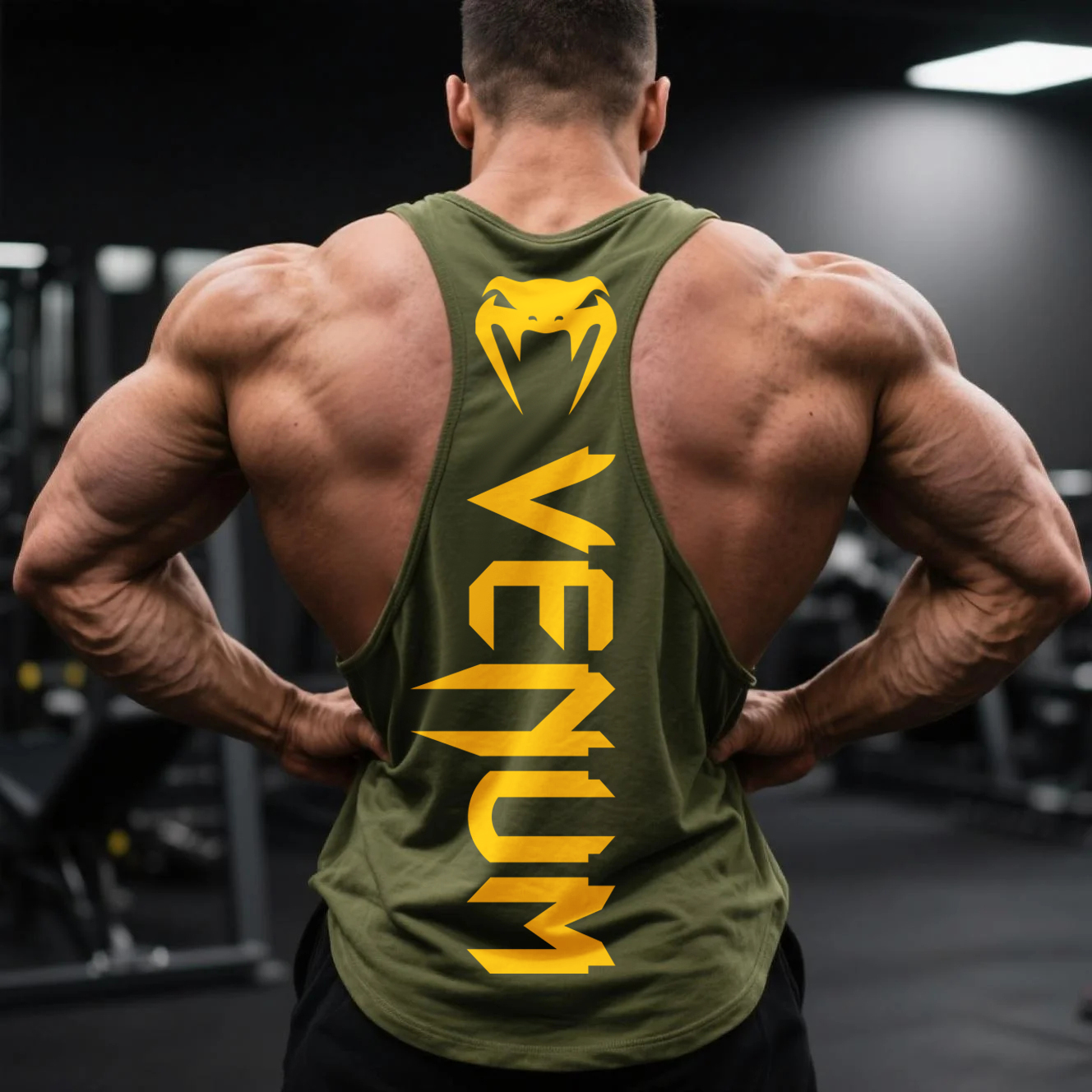 Large Size Loose Comfortable Breathable Vest Top Fitness Sports Extreme Fighting Vest
