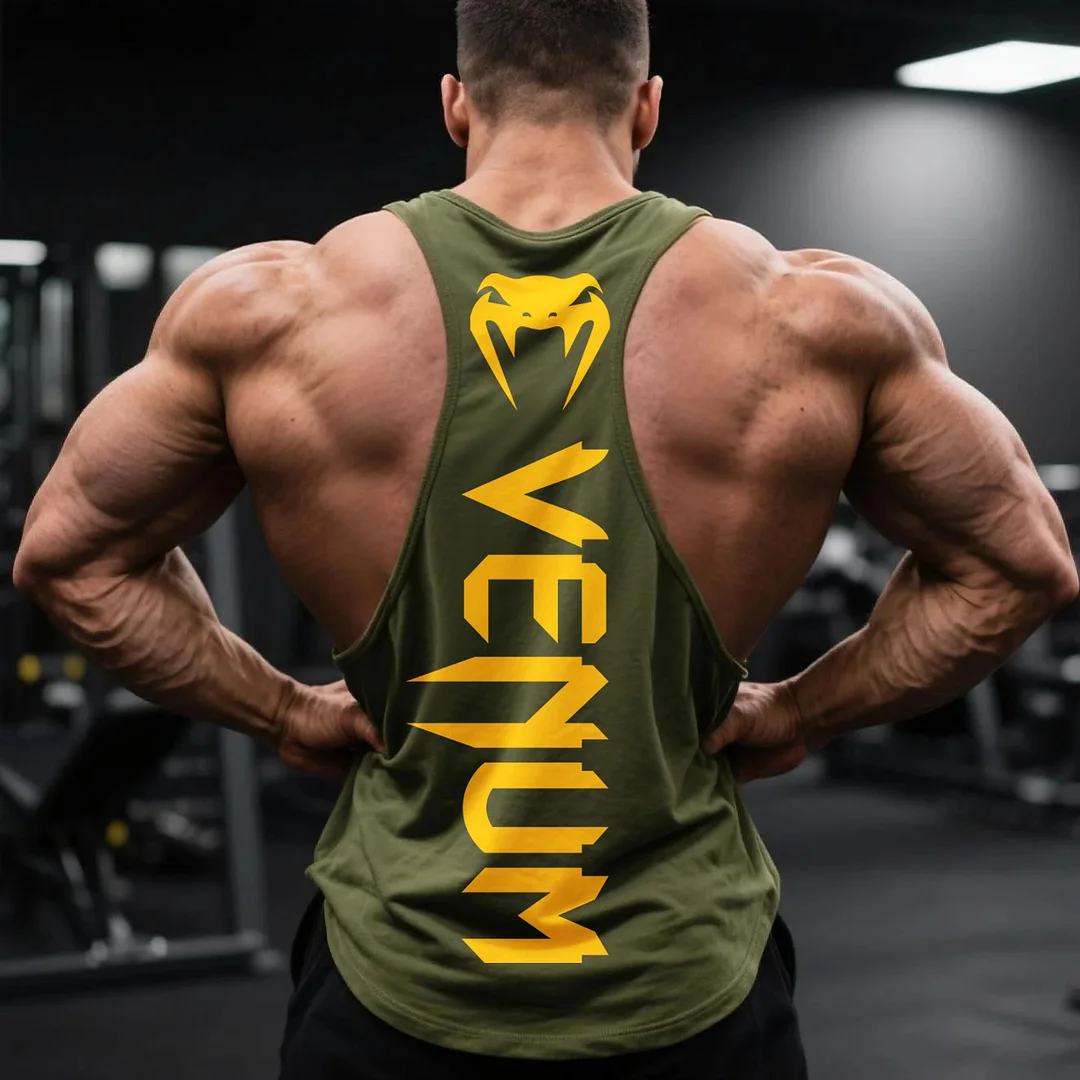 Large Size Loose Comfortable Breathable Vest Top Fitness Sports Extreme Fighting Vest