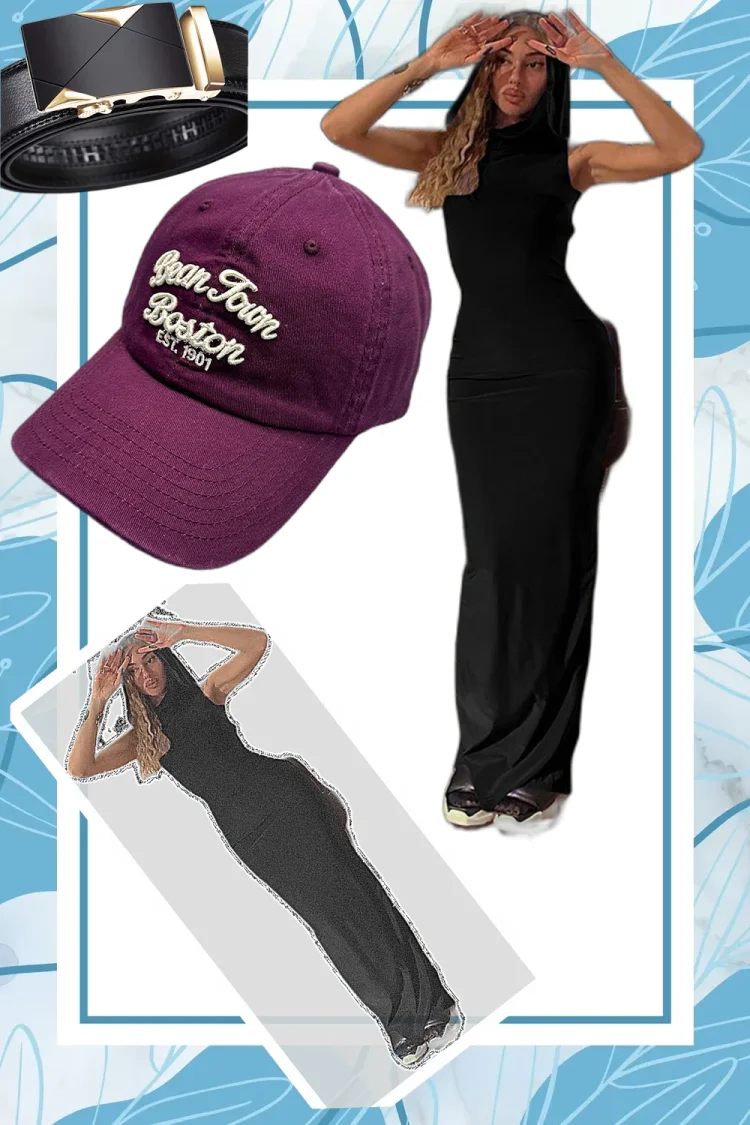 Elegant Vintage Hoodie Maxi Dress | Statement Festival Outfit For Daily Summer Wear