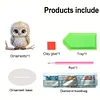 DIY Owl-Diamond Painting Ornaments（Single-Sided)
