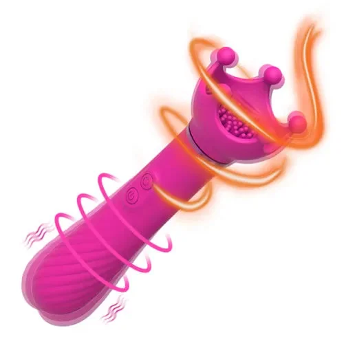 pornhint Pornhint Clit Licking Tongue Oral Vibrator G-Spot Dildo Massager Waterproof Sex Toy Women