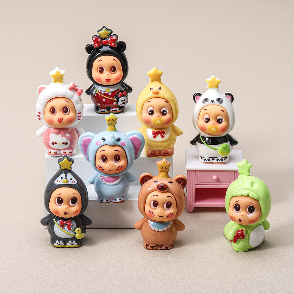 Mini 3D Twinkle Resin Charms Set