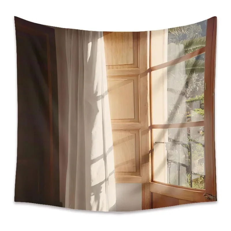 Nigikala scenery wall background cloth Nordic theme home decoration hanging cloth living room bedroom dormitory tapestry 230x150cm