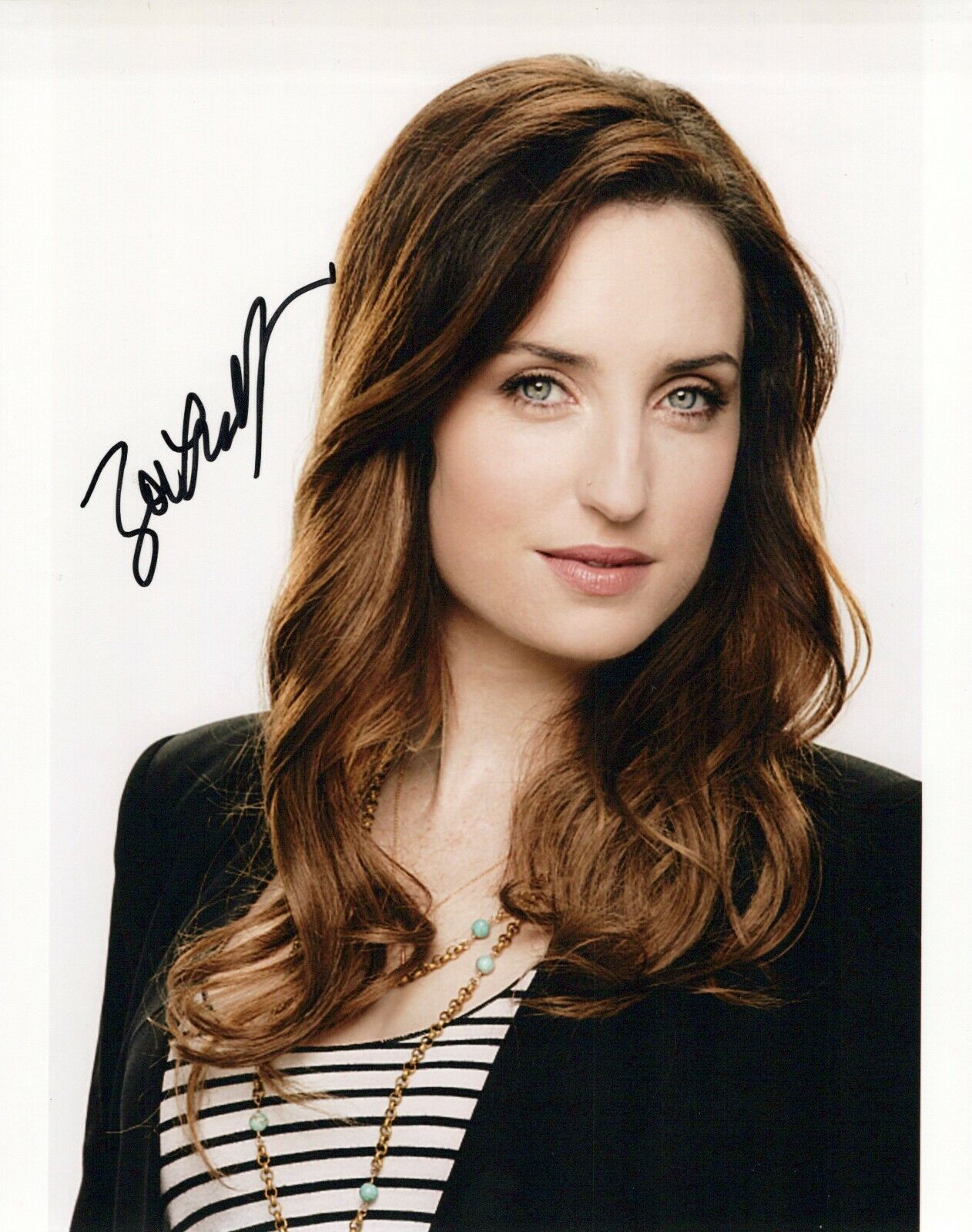 Zoe Lister-Jones glamour shot autographed Photo Poster painting signed 8x10 #1