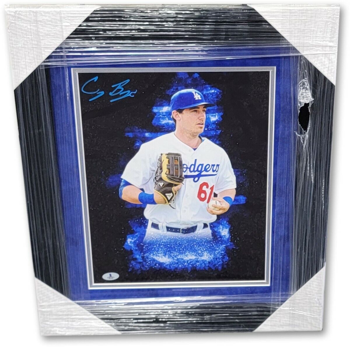 Cody Bellinger Signed Autograph Framed 11X14 Photo Poster painting Rookie Sig Dodgers BAS R01584