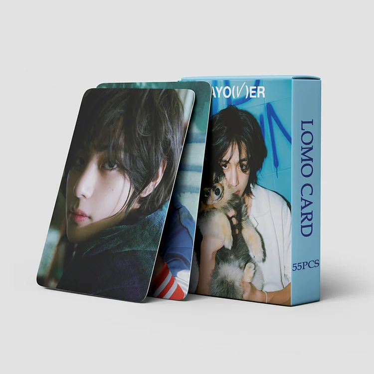BTS V Taehyung Album Layover Concept Poster Photocard