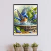 Diamond Painting-DIY Full Round Drill Splashing Birds(40*50CM)