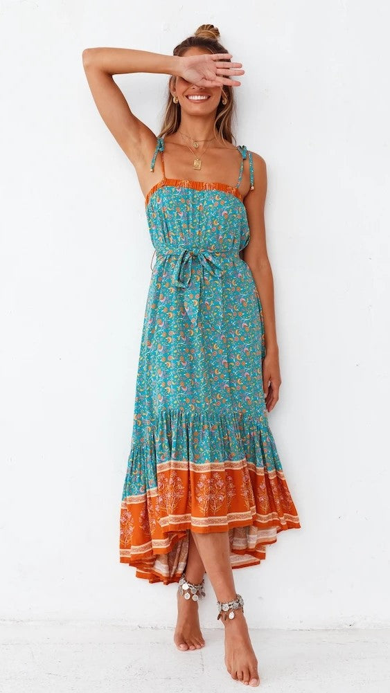 Quincy Boho Midi Dress
