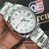 Lady's Rolex 31mm Datejust m278274-0005 Stainless steel on Oyster with Mother-of-pearl Diamond-set Dial Super clone